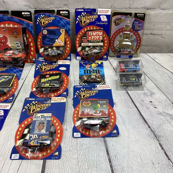 Lot of 18 Assorted NASCARS, Winners Circle, Hot Wheels. N.I.P. - Picture 3 of 4